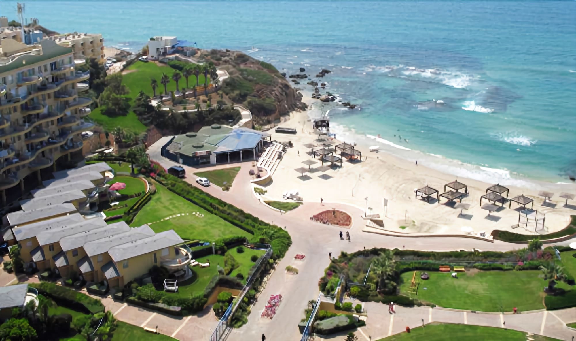 Ramada Resort Hadera Beach Exterior foto